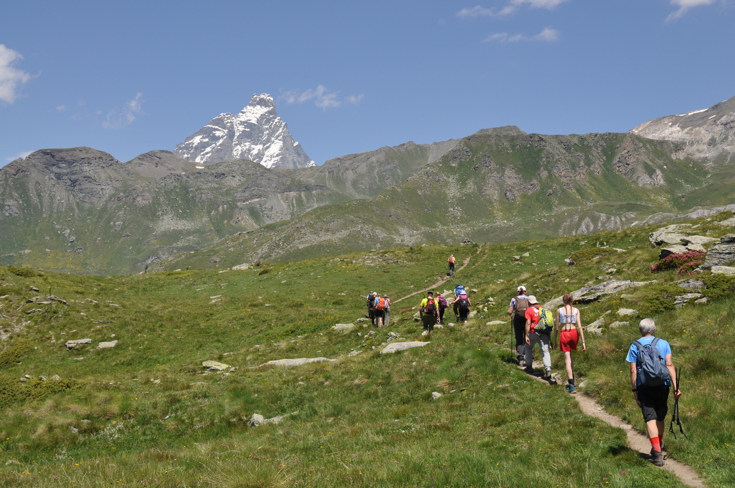 Verso l'Alpe Manda