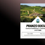 29 Ottobre – Pranzo Sociale