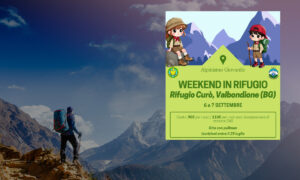 6-7 Settembre – Weekend in rifugio per l’Alpinismo Giovanile