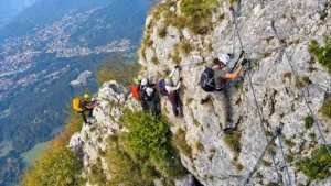 Stage su percorsi attrezzati e vie ferrate